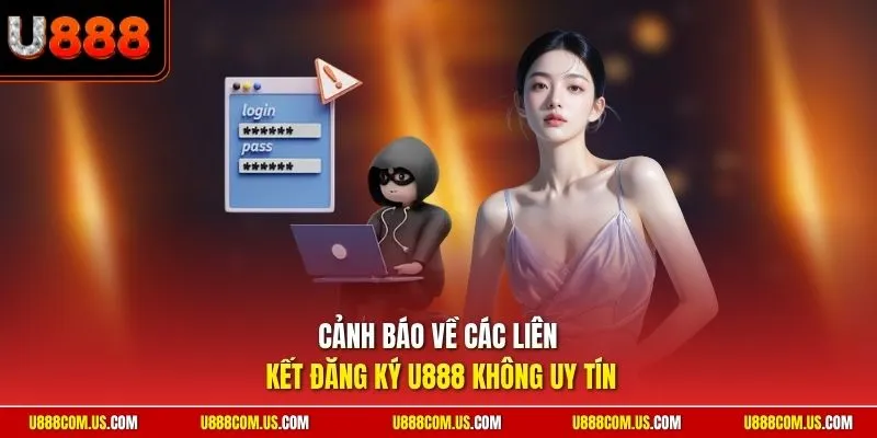 Cảnh báo về các liên kết đăng ký U888 không uy tín
